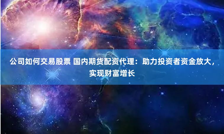公司如何交易股票 国内期货配资代理：助力投资者资金放大，实现财富增长