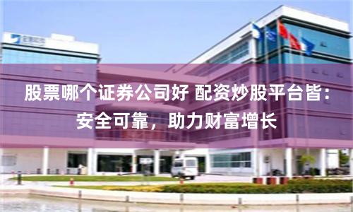 股票哪个证券公司好 配资炒股平台皆：安全可靠，助力财富增长