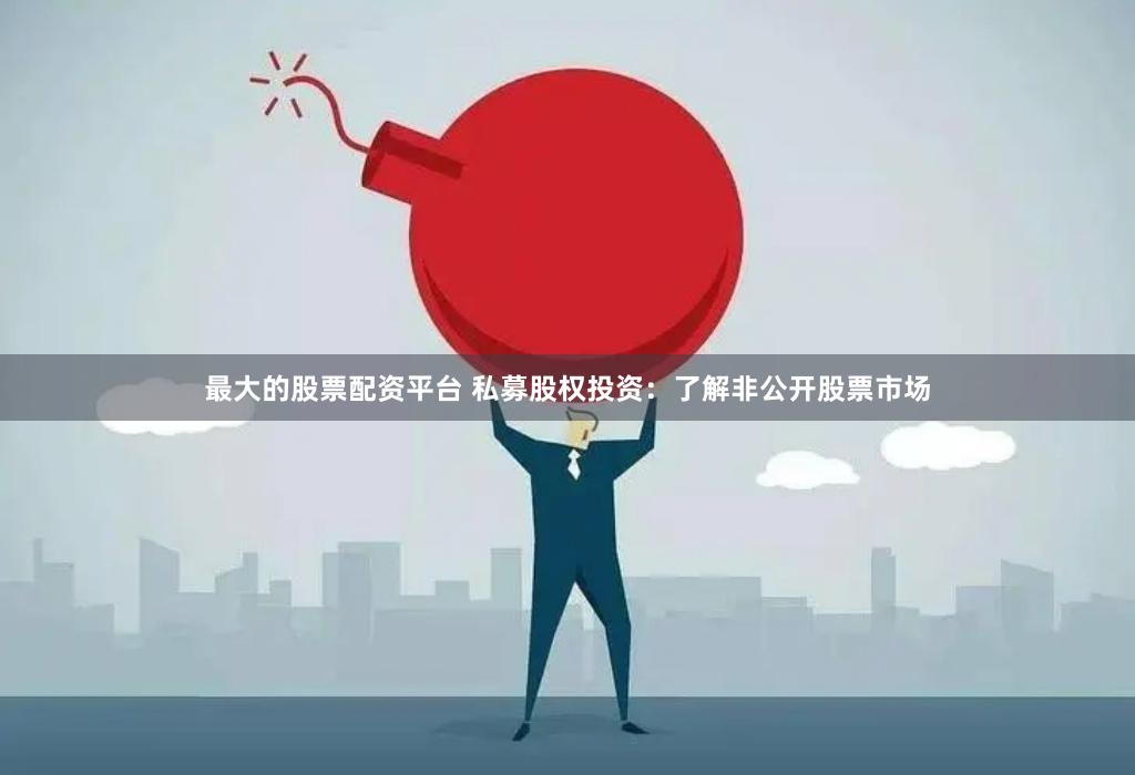 最大的股票配资平台 私募股权投资：了解非公开股票市场